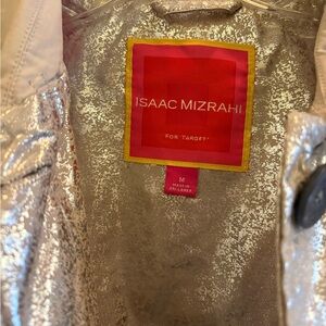 Vintage Isaac Mizrahi Shimmering Silver Outerwear